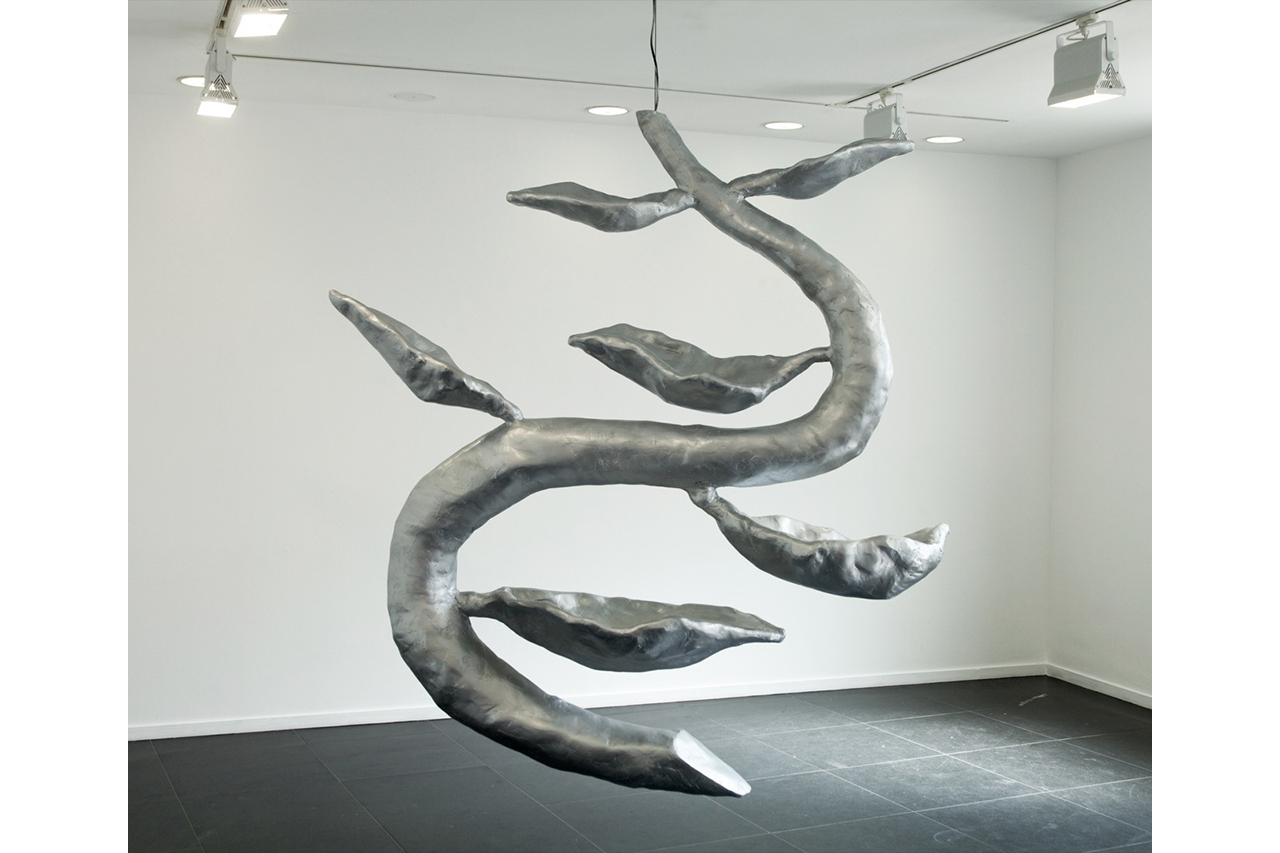installation view of 'In the Eye of the Timber' by Simon Speiser at Frankfurter Kunstverein New Frankfurt Internationals